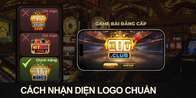 HITCLUB Phân Biệt Thật Giả Chính Xác Bảo Vệ Tài Khoản Của Bạn 4 Phân biệt logo HITCLUB thật – giả dễ dàng