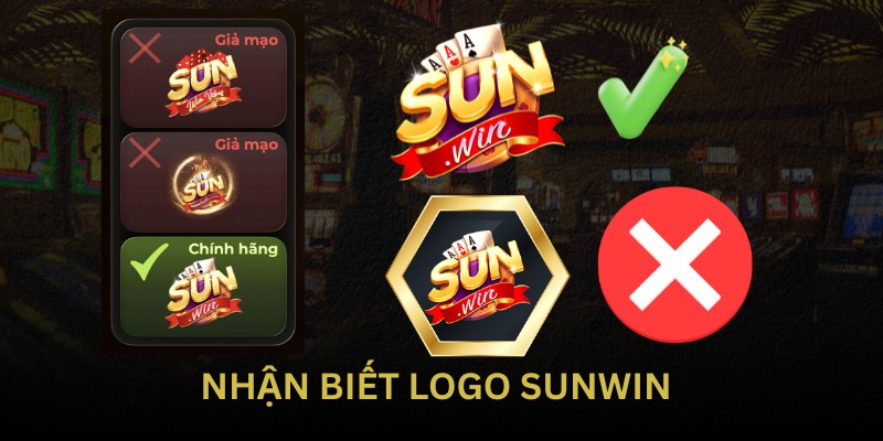 Sunwin Phân Biệt Thật Giả: Cách Nhận Biết Trang Chính Hãng Nhanh Nhất 4 Nhìn vào logo thương hiệu để nhận biết